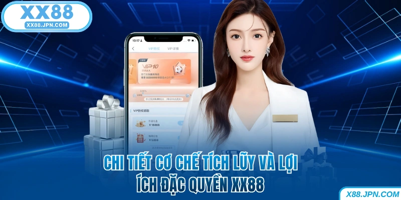 Chi tiết cơ chế tích lũy và lợi ích đặc quyền XX88